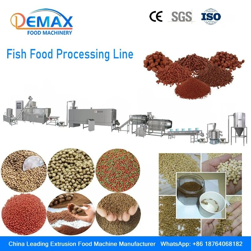 fish feed process line